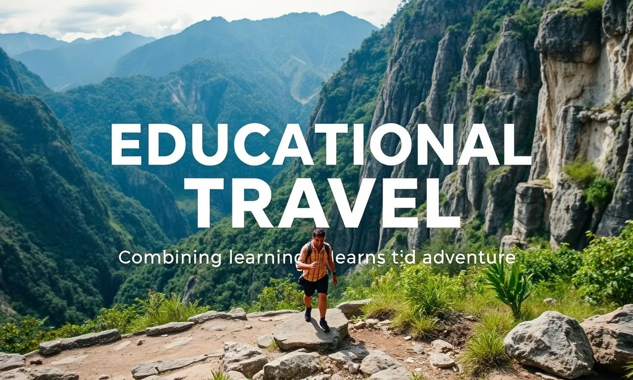 Educational Travel: Combining Learning and Adventure Educational Travel: Combining Learning and Adventure