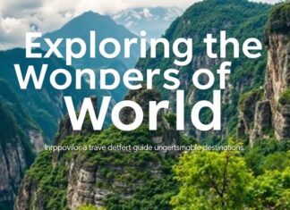 Exploring the Wonders of the World: A Traveler’s Guide to Unforgettable Destinations Exploring the Wonders of the World: A Traveler's Guide to Unforgettable Destinations