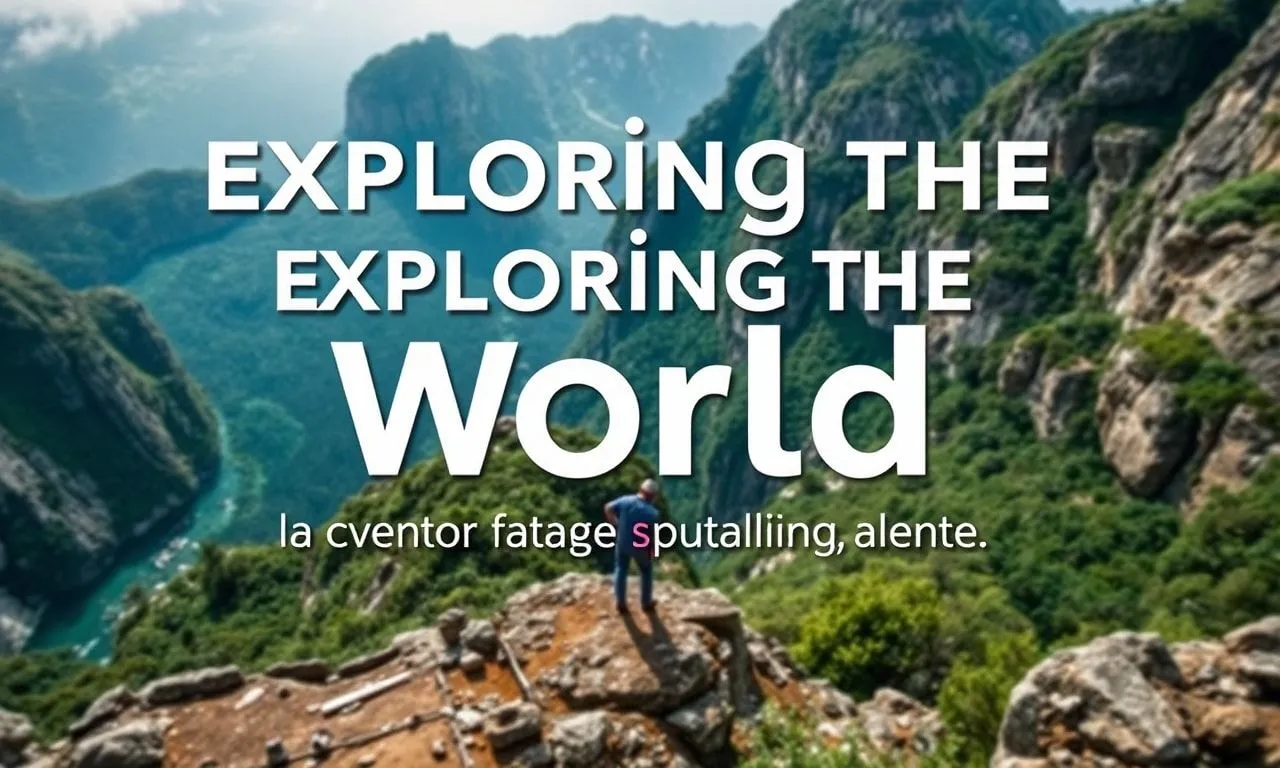 Exploring the World: A Comprehensive Guide to Travel and Adventure Exploring the World: A Complete Guide to Travel and Adventure