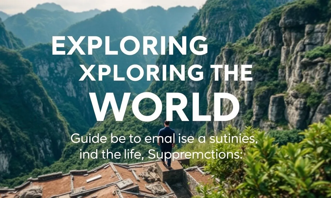 Exploring the World: A Guide to Enriching Travel Experiences Exploring the World: A Guide to Enhancing Travel Experiences