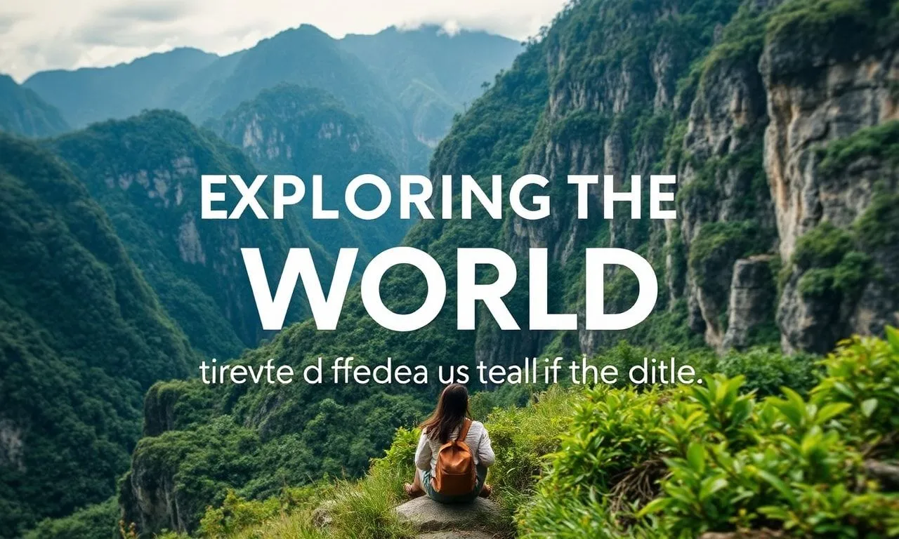 Exploring the World: Unique Travel Experiences Beyond the Beaten Path Exploring the World: Unique Travel Experiences Off the Beaten Path