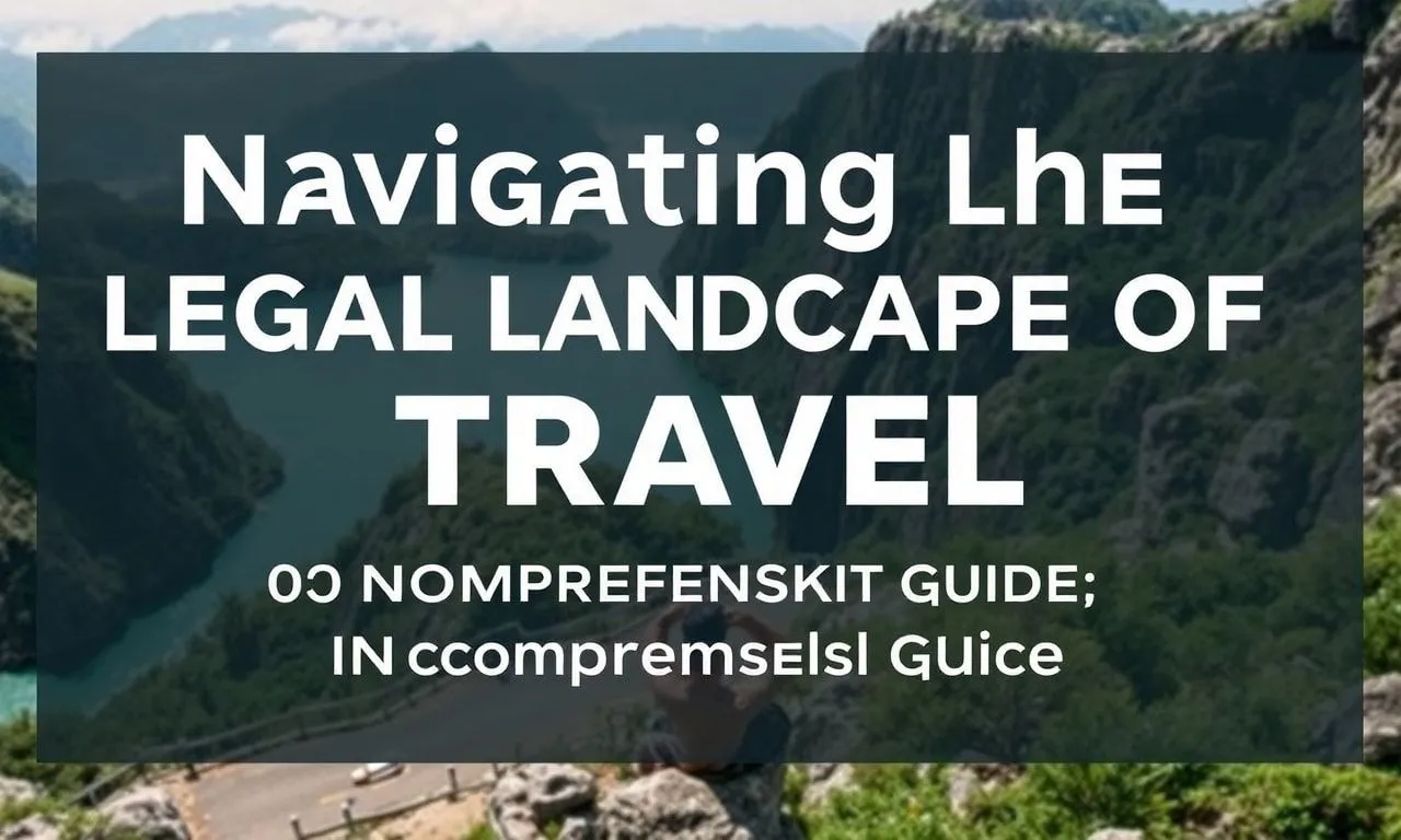 Navigating the Legal Landscape of Travel: A Comprehensive Guide Navigating the Legal Landscape of Travel: A Comprehensive Guide