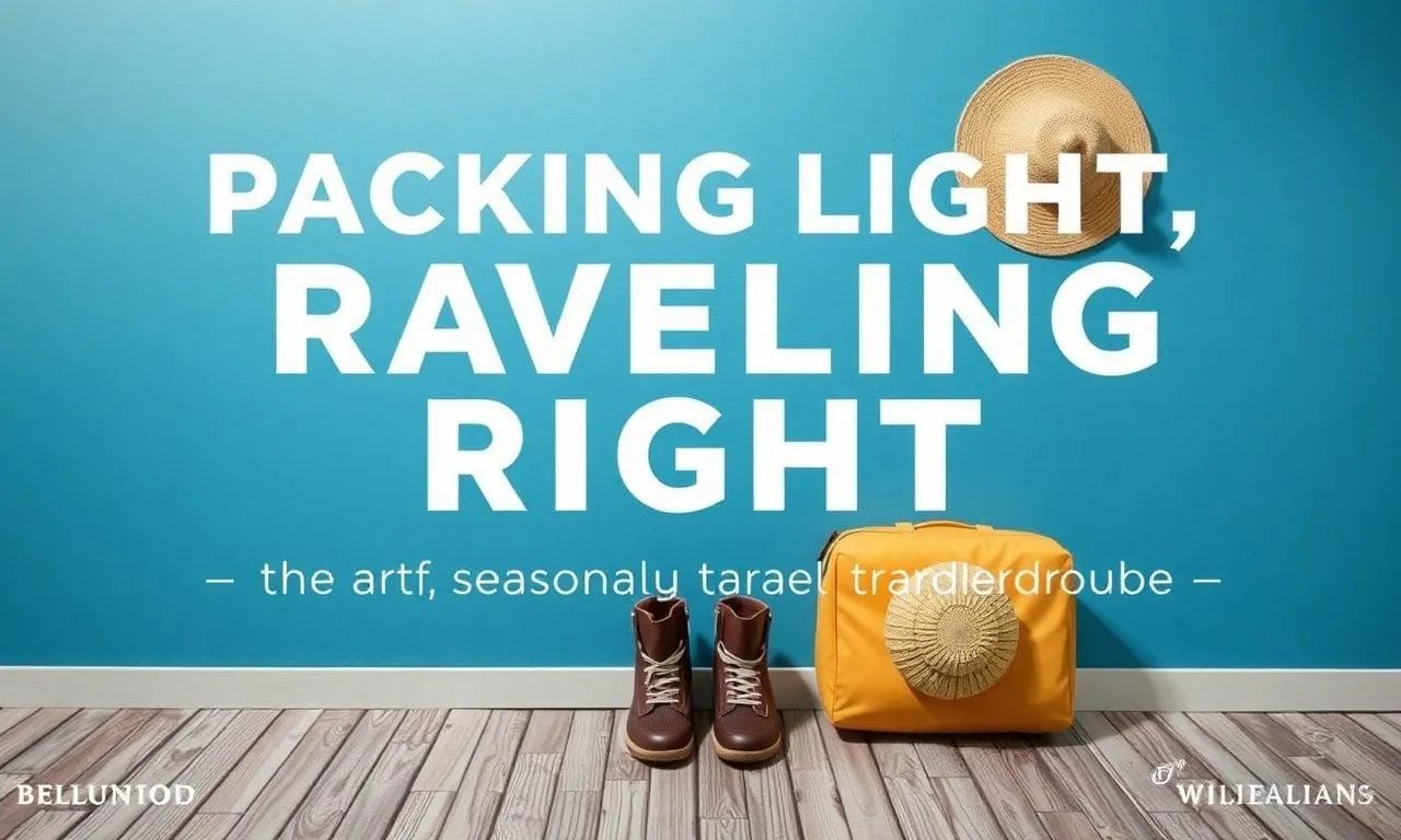 Packing Light, Traveling Right: The Art of Seasonal Travel Wardrobes Packing Light, Traveling Right: The Art of Seasonal Travel Wardrobes