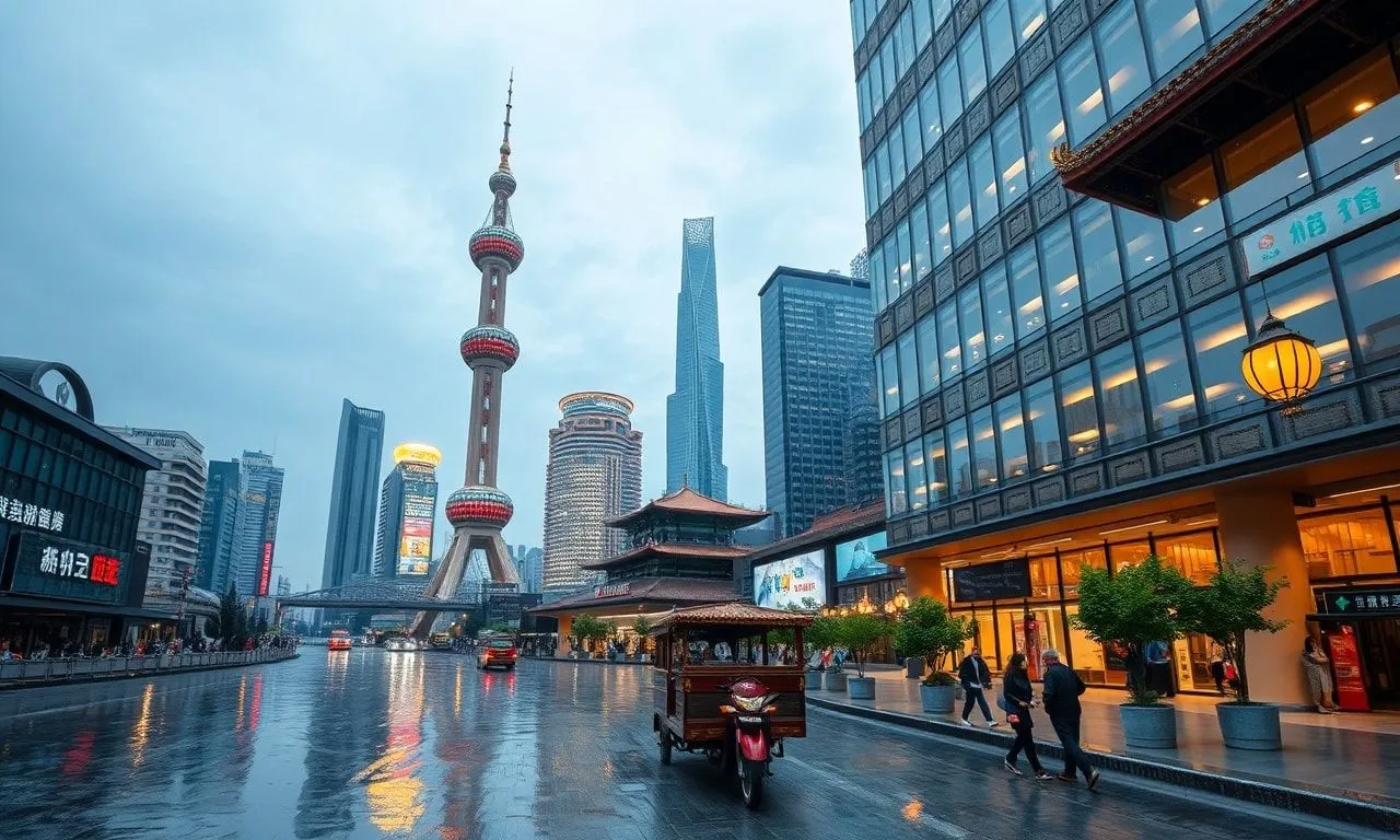 Shanghai: A Blend of Tradition and Modernity Shanghai: A Fusion of Tradition and Modernity