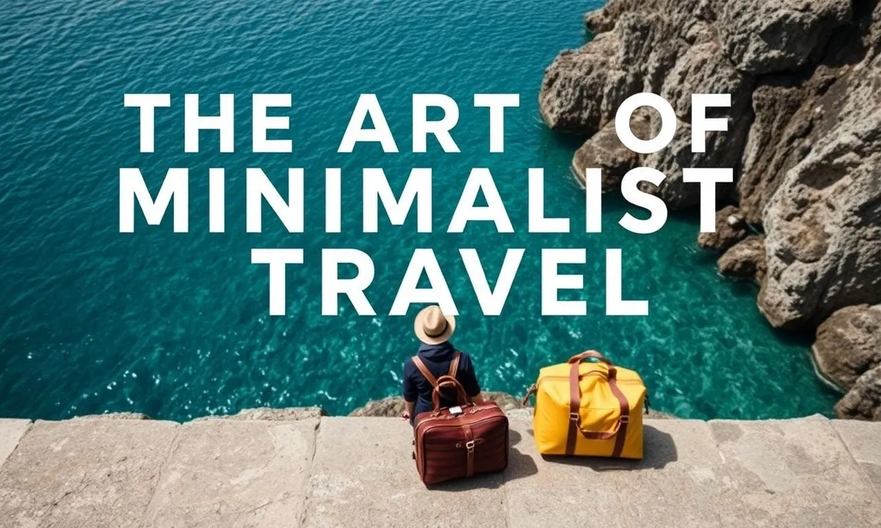 The Art of Minimalist Travel: Packing Light and Living Large The Art of Minimalist Travel: Packing Light and Living Large