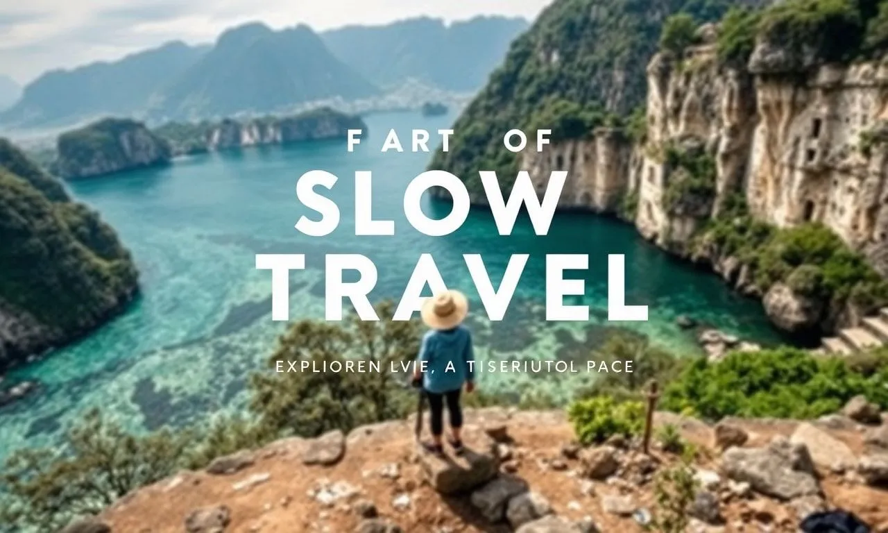 The Art of Slow Travel: Exploring the World at a Leisurely Pace The Art of Slow Travel: Exploring the World at a Leisurely Pace