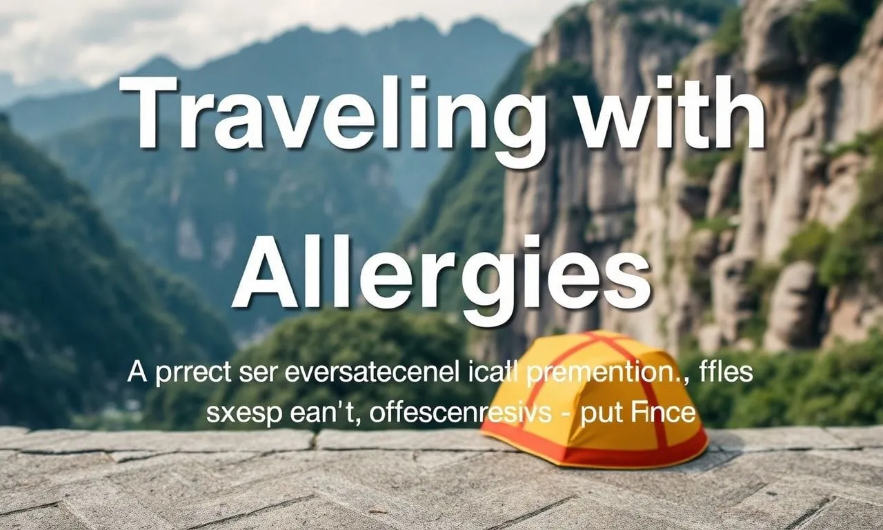 Traveling with Allergies: A Comprehensive Guide to Safe and Enjoyable Journeys Traveling with Allergies: A Comprehensive Guide to Safe and Enjoyable Trips