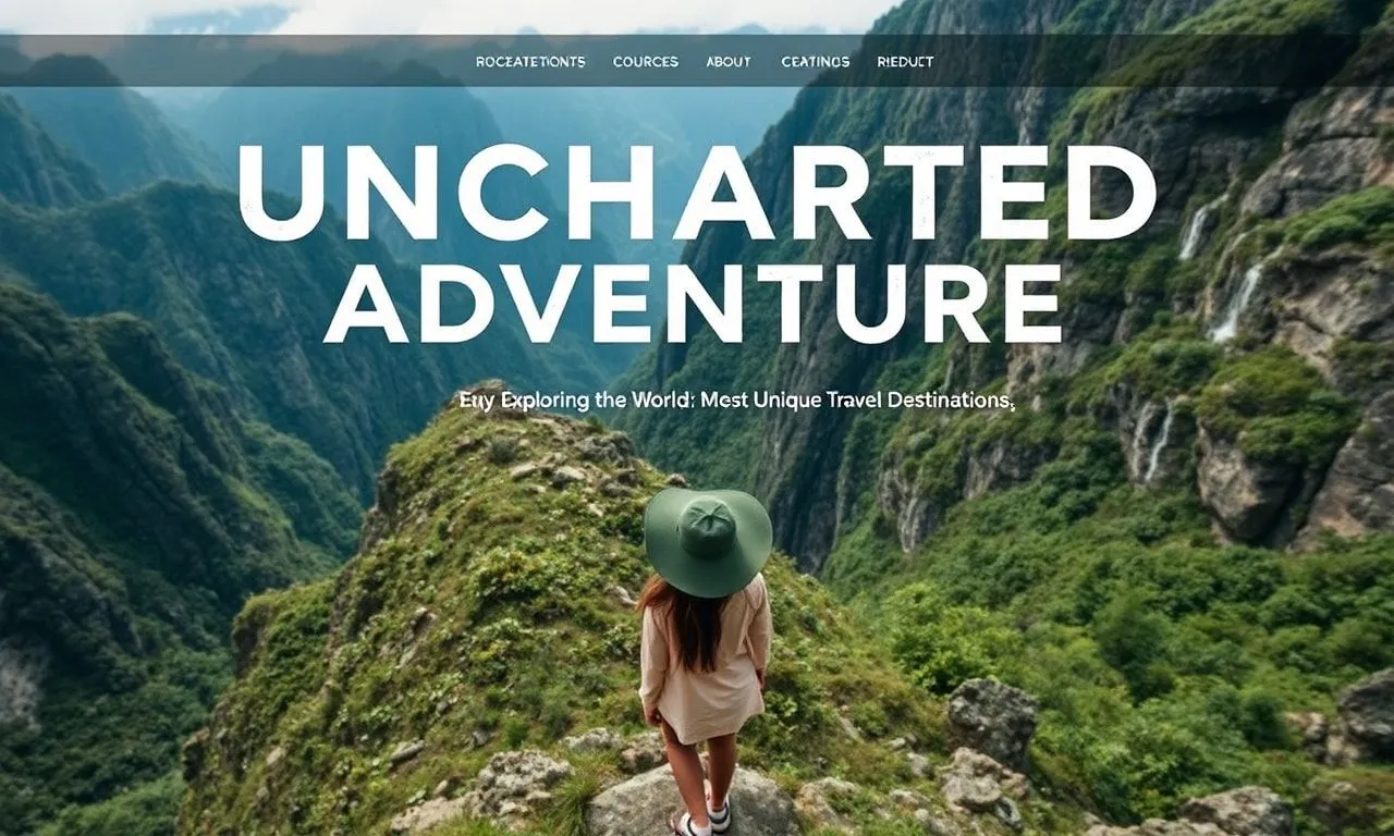 Uncharted Adventures: Exploring the World’s Most Unique Travel Destinations Uncharted Adventures: Exploring the World's Most Unique Travel Destinations