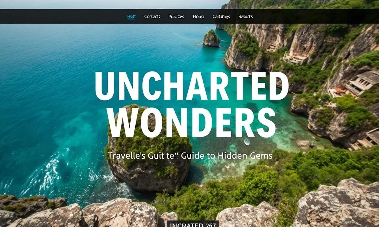 Uncharted Wonders: A Traveler’s Guide to Hidden Gems Uncharted Wonders: A Traveler's Guide to Hidden Gems
