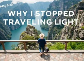 Why I Quit Packing Light and Embraced the Chaos Why I Stopped Traveling Light and Learned to Love the Chaos
