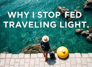 Why I Quit Packing Light and Embraced the Chaos Why I Stopped Traveling Light and Learned to Love the Mess