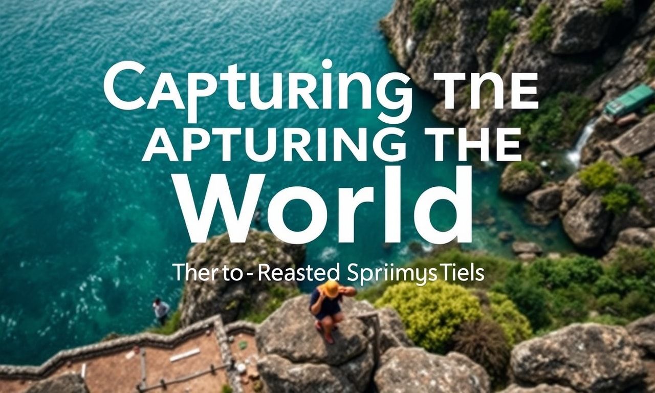 Capturing the World: A Traveler's Guide to Photography