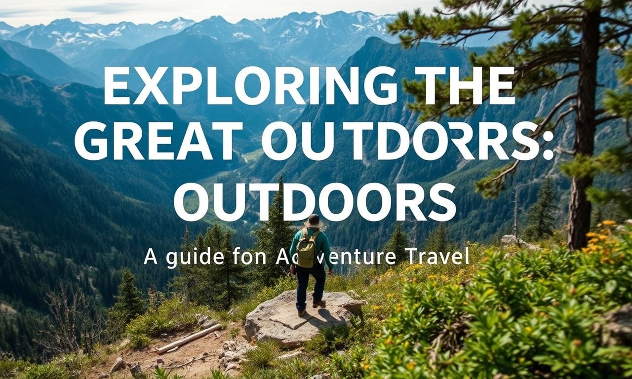 Exploring the Great Outdoors: A Guide to Adventure Travel