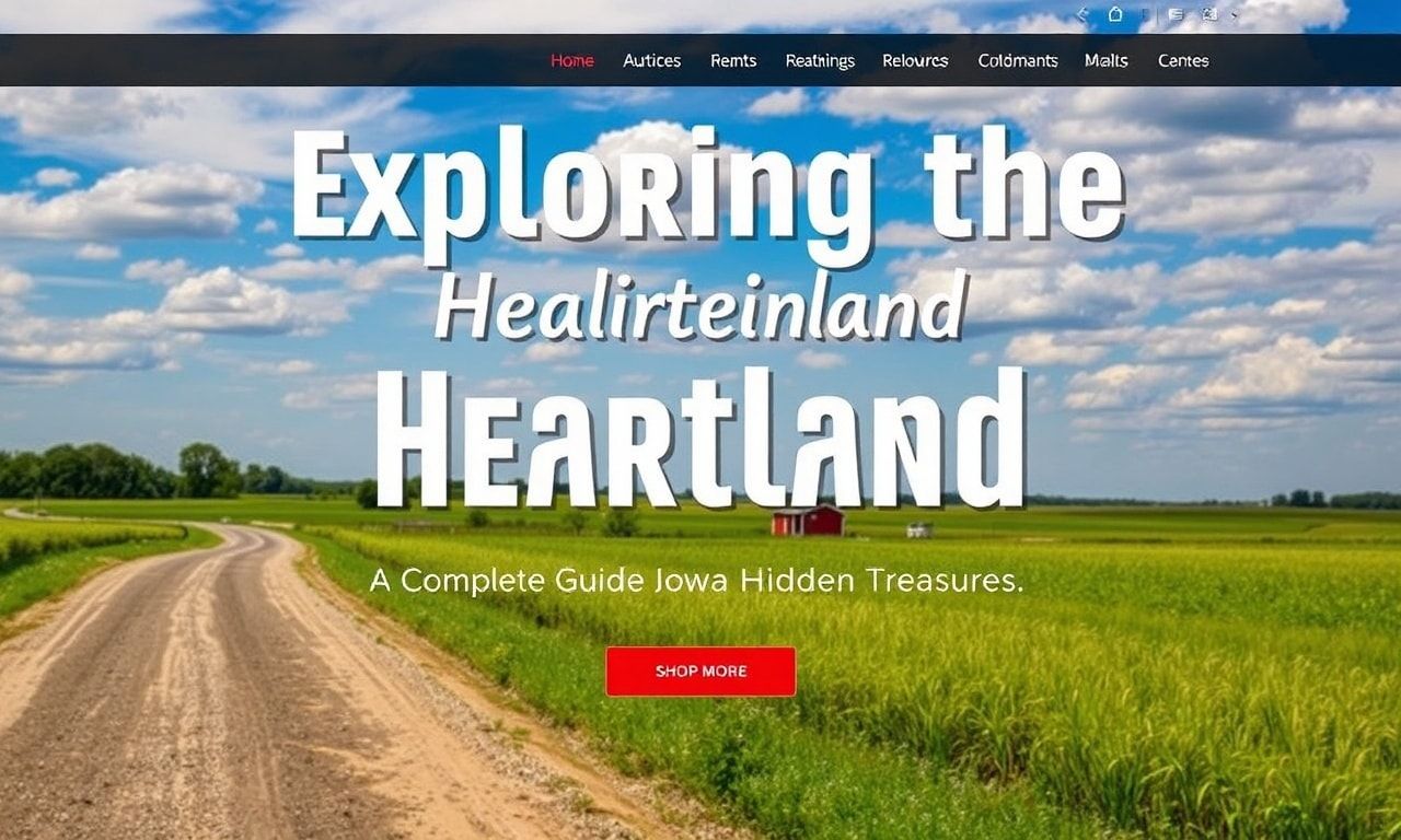 Exploring the Heartland: A Comprehensive Guide to Iowa's Hidden Gems