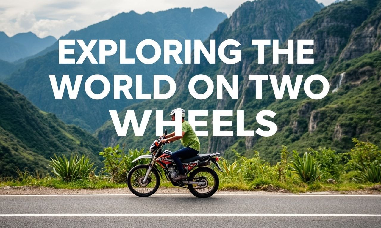 Exploring the World on Two Wheels: A Guide to Eco-Friendly Travel