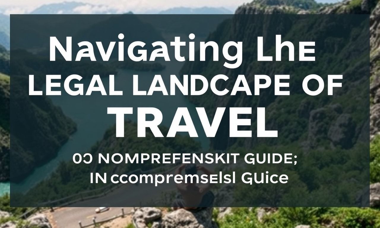 Navigating the Legal Landscape of Travel: A Comprehensive Guide