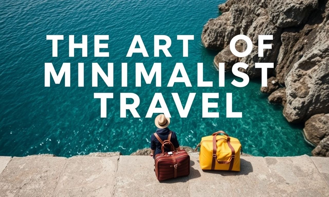 The Art of Minimalist Travel: Packing Light and Living Large
