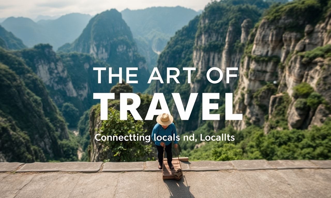 The Art of Travel: Connecting with Locals and Cultures