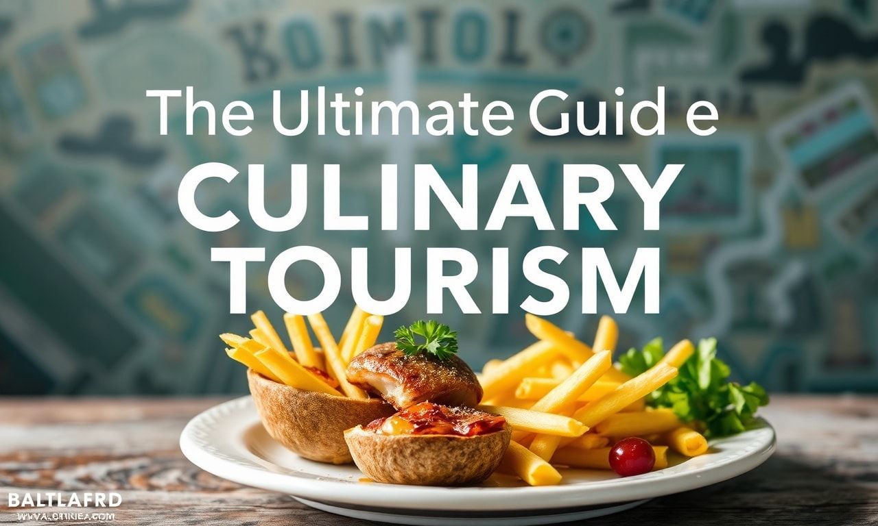 The Ultimate Guide to Culinary Tourism: Exploring the World Through Food