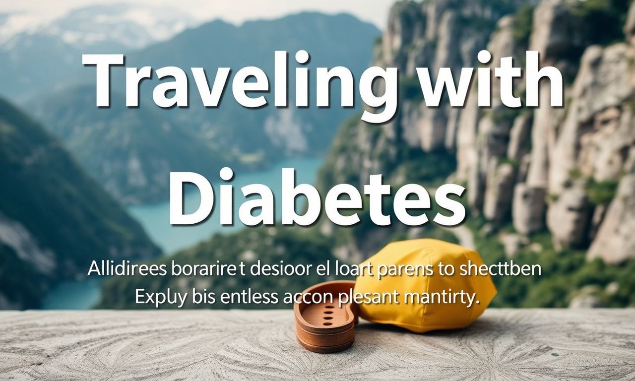 Traveling with Diabetes: A Comprehensive Guide to Safe and Enjoyable Journeys