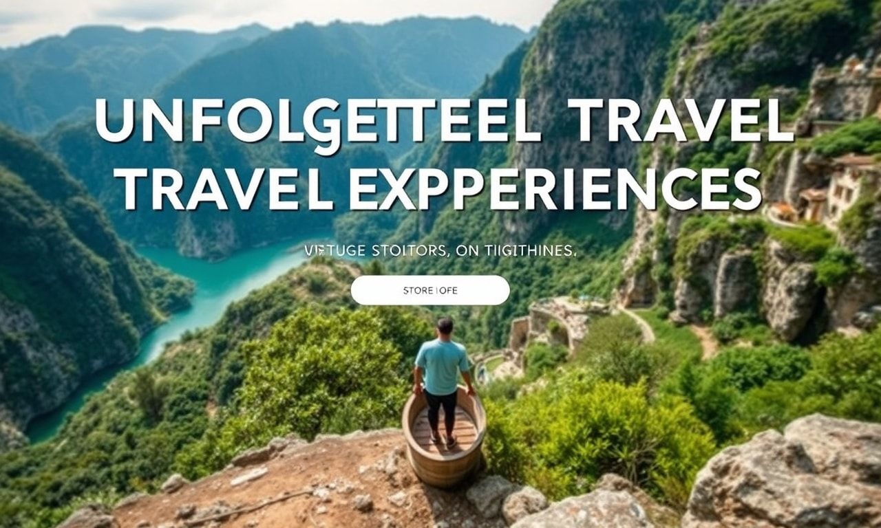 Unforgettable Travel Experiences: A Journey Through Unique Destinations