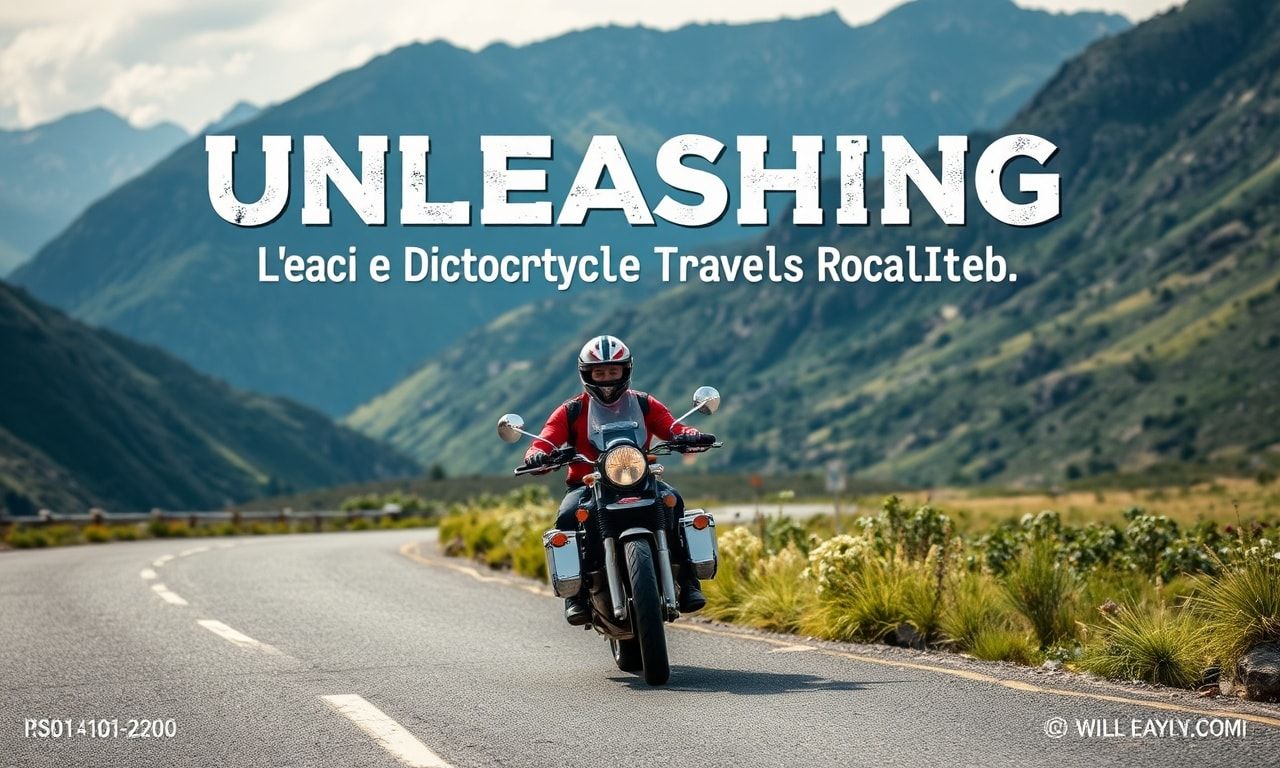 Unleashing Adventure: A Guide to Long-Distance Motorcycle Touring
