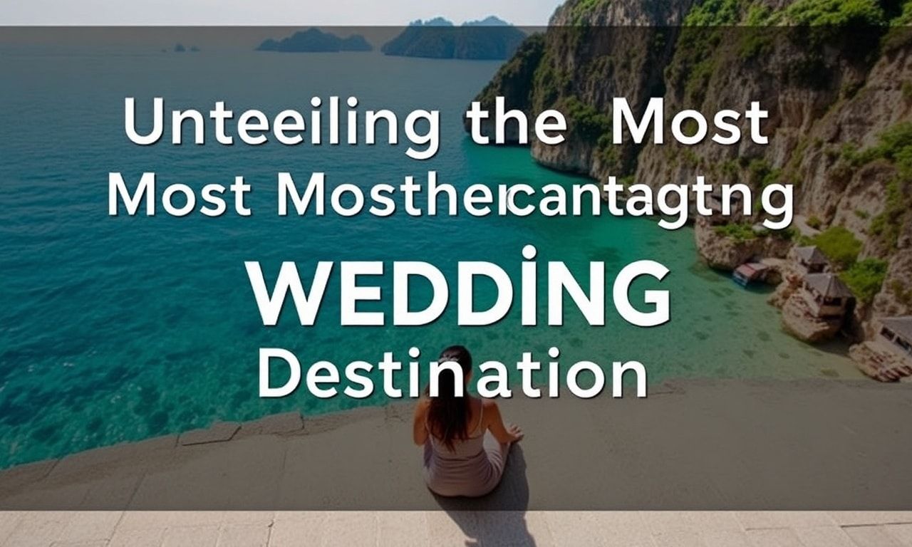 Unveiling the World's Most Enchanting Wedding Destinations