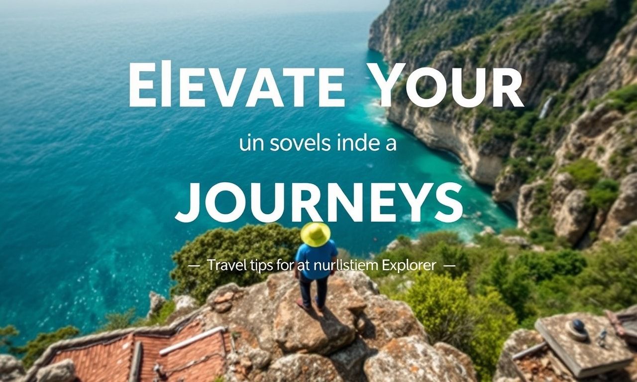 Elevate Your Journeys: Travel Hacks for the Modern Explorer