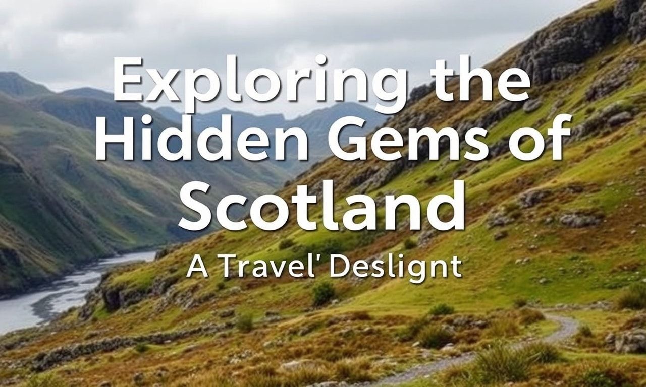 Exploring the Hidden Gems of Scotland: A Traveler's Delight