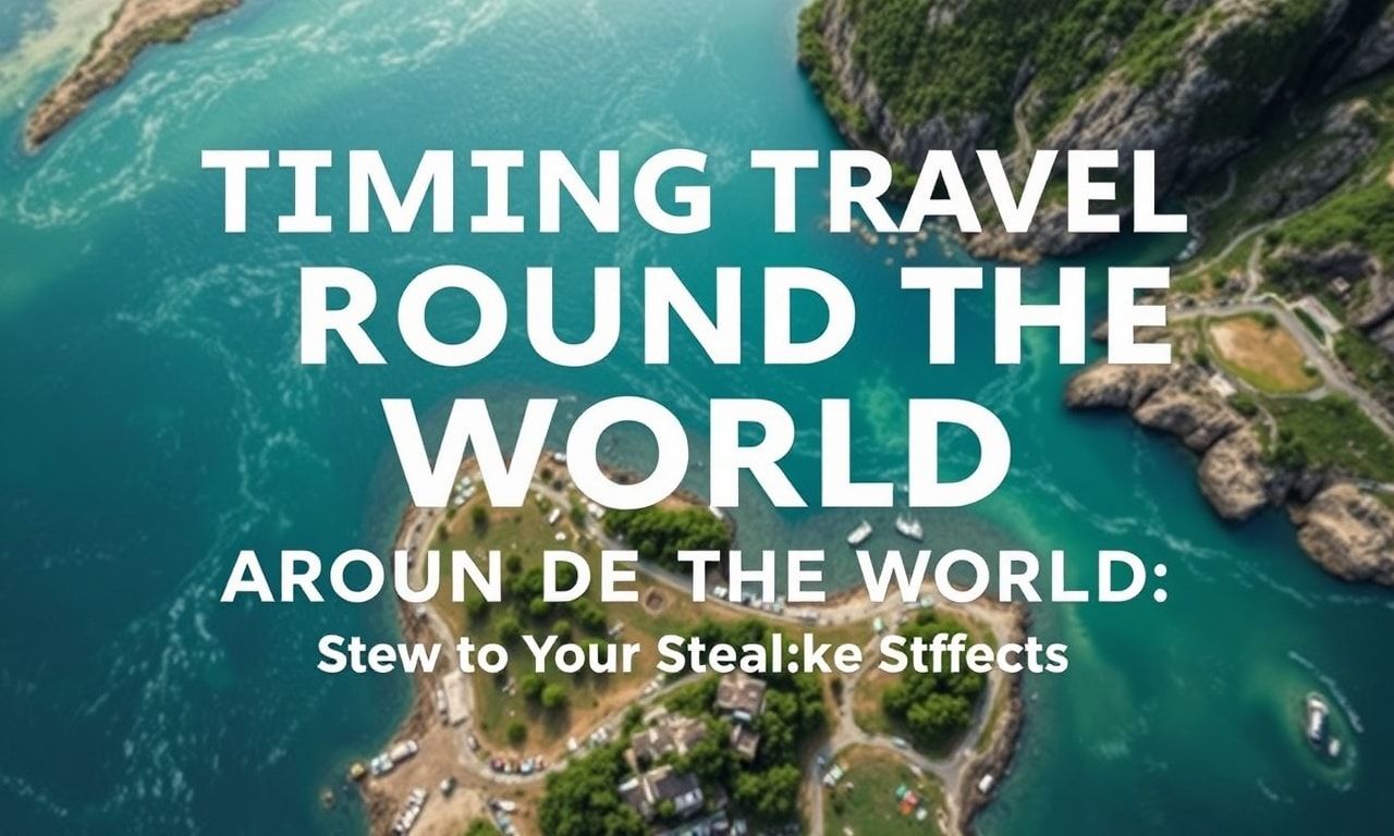 Timing Travel Around the World: When to Visit for the Best Experience