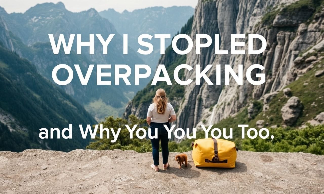 Why I Quit Overpacking and You Should Too