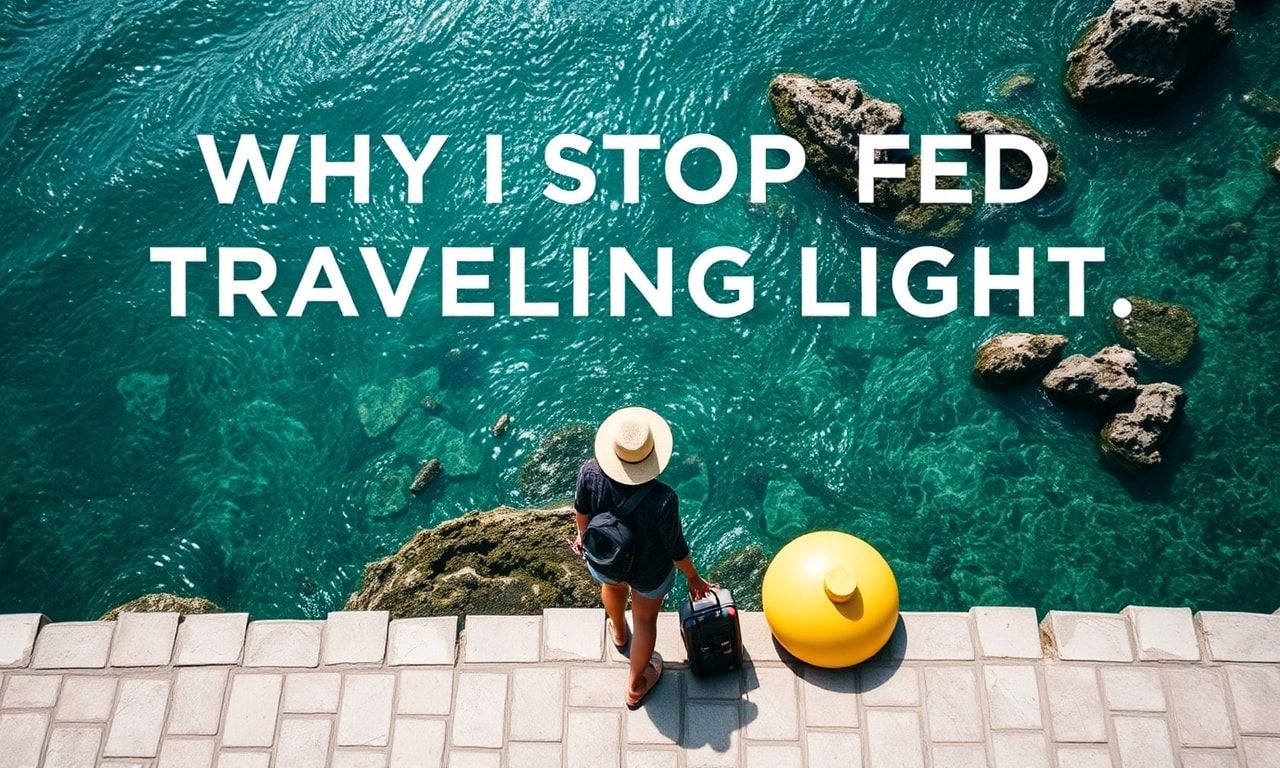 Why I Quit Packing Light and Embraced the Chaos